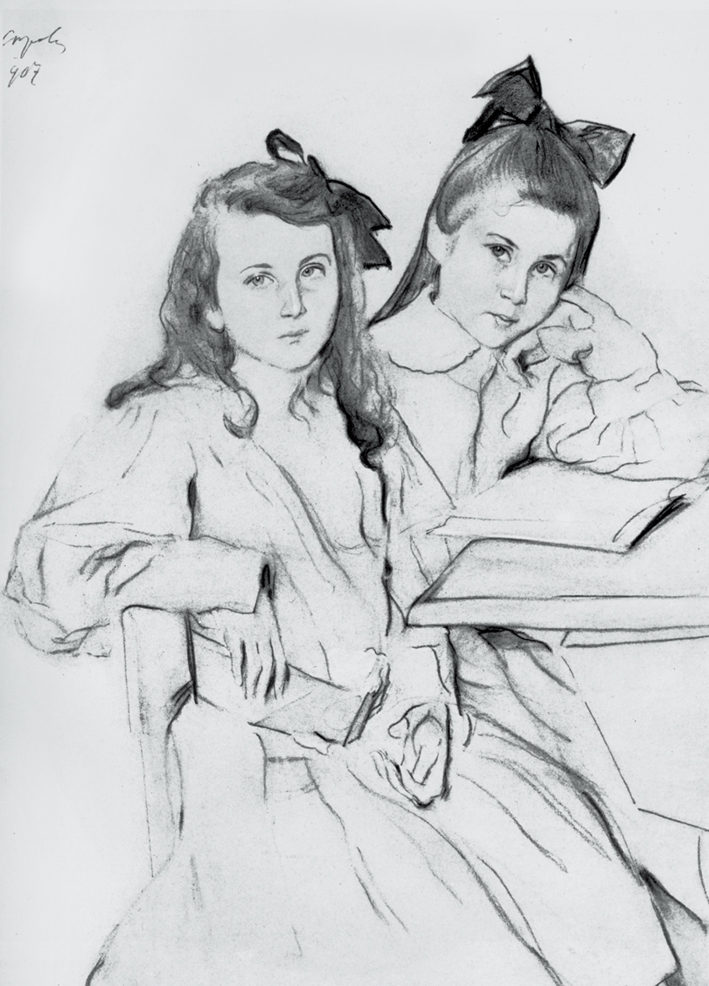  瓦伦丁·亚历山德罗维奇·谢洛夫 Valentin Alexandrovich Serov —— 卡西亚诺夫的孩子们